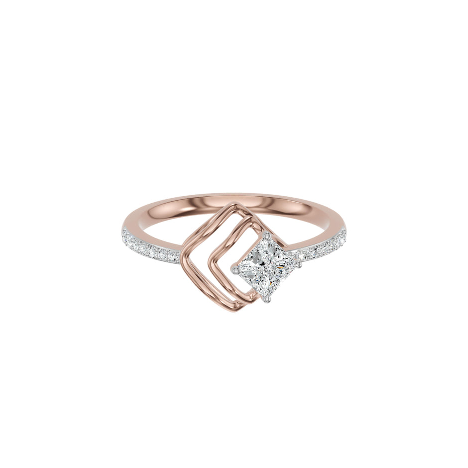 DLR002622 18 KT / Rose Gold / 18