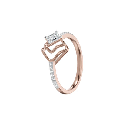 DLR002622 18 KT / Rose Gold / 18