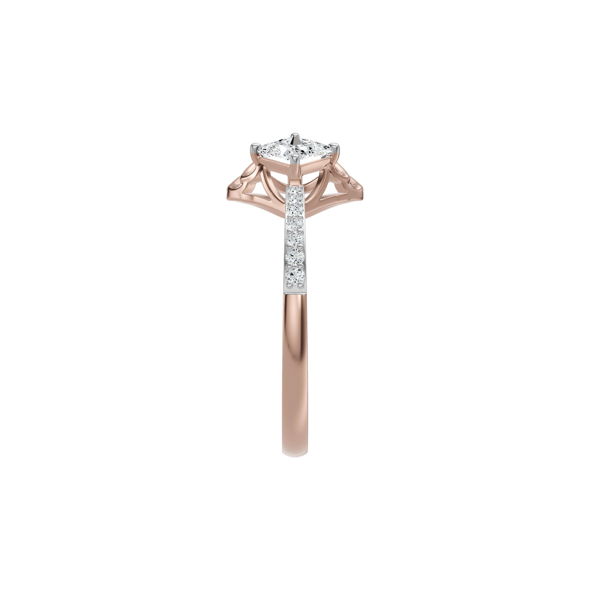 DLR002622 18 KT / Rose Gold / 18