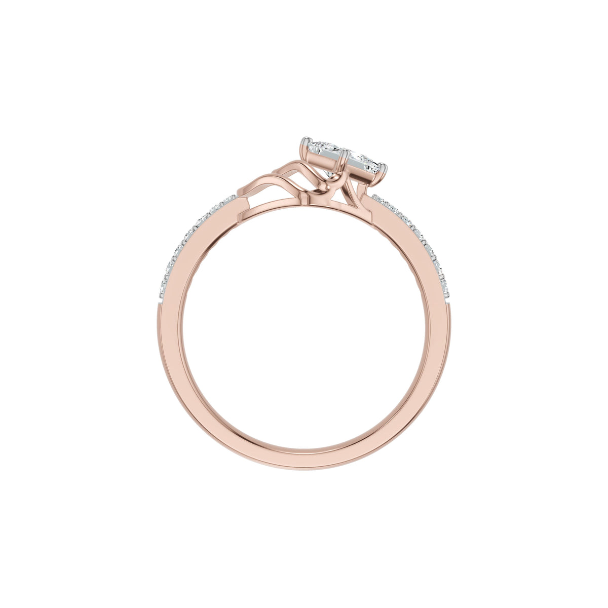 DLR002622 18 KT / Rose Gold / 18