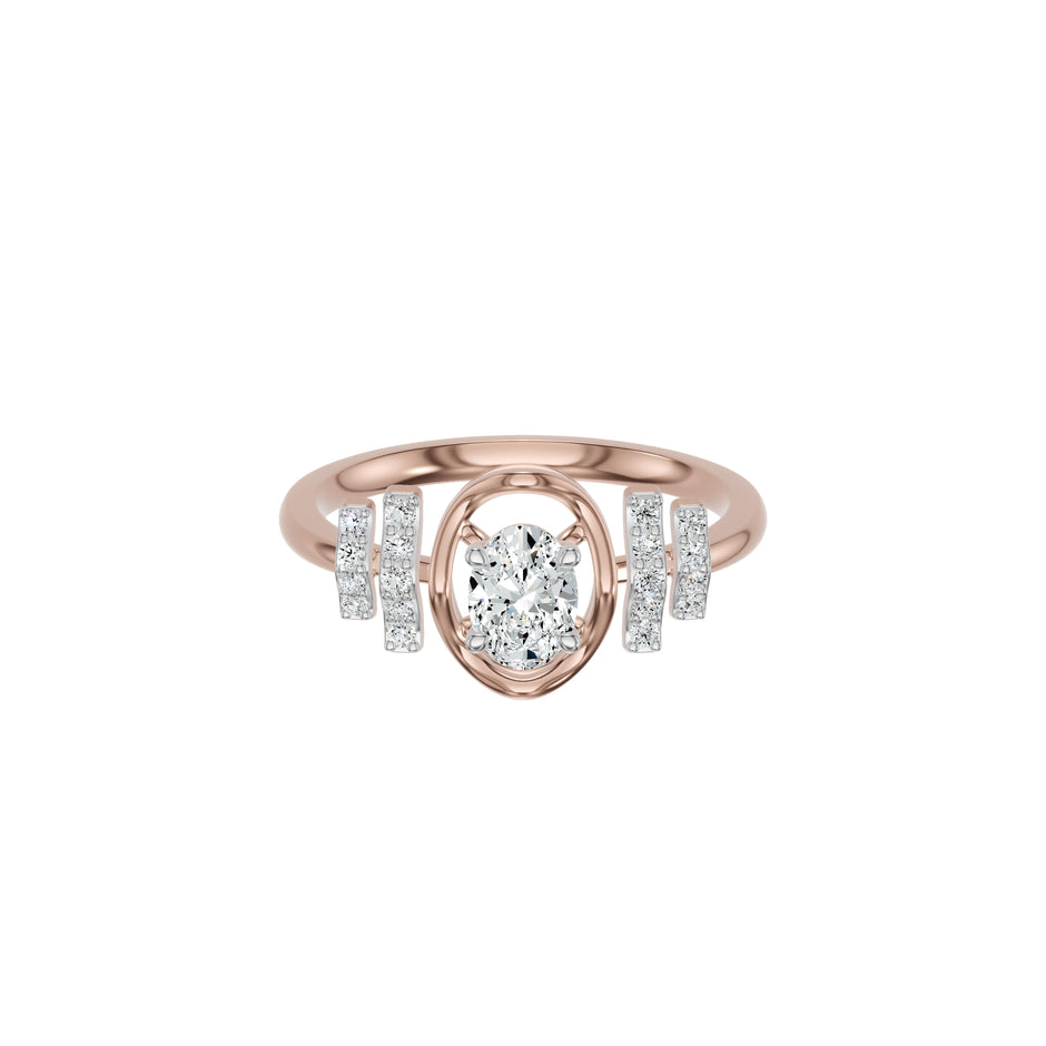 DLR002623 18 KT / Rose Gold / 18