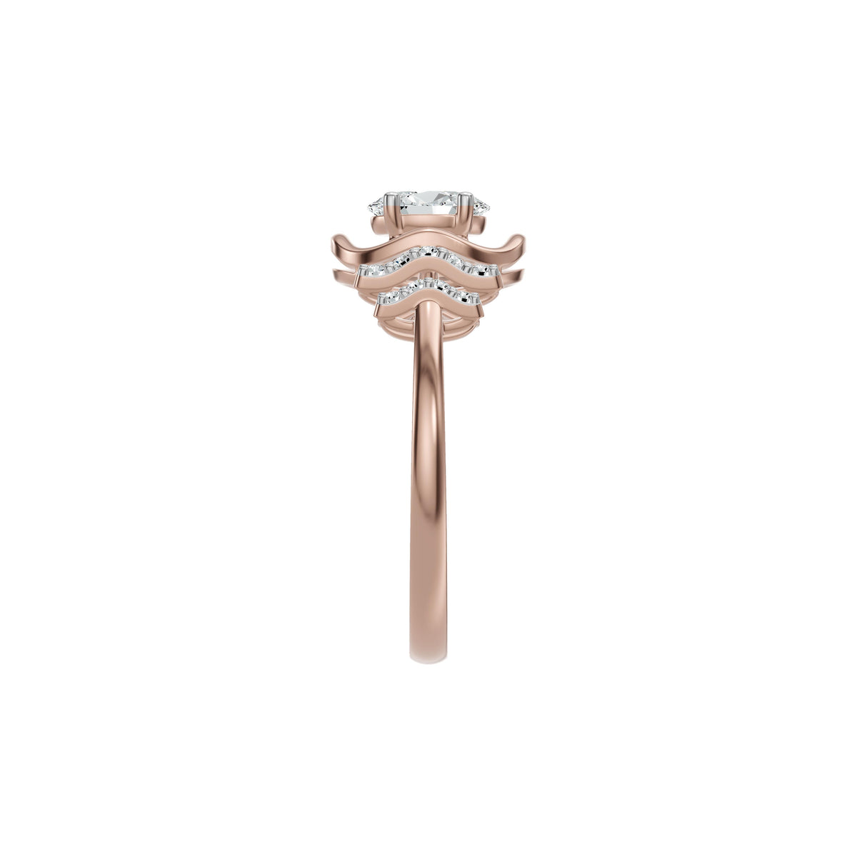 DLR002623 18 KT / Rose Gold / 18