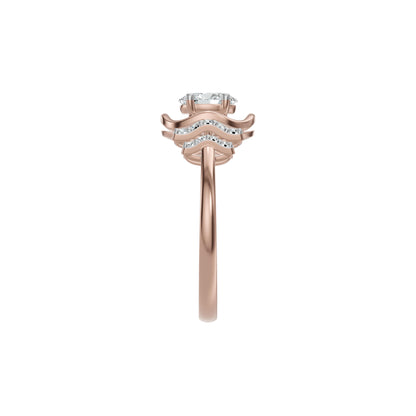 DLR002623 18 KT / Rose Gold / 18