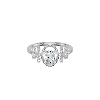 DLR002623 18 KT / White Gold / 18