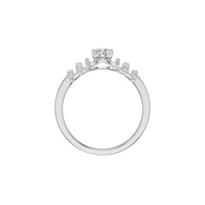 DLR002623 18 KT / White Gold / 18