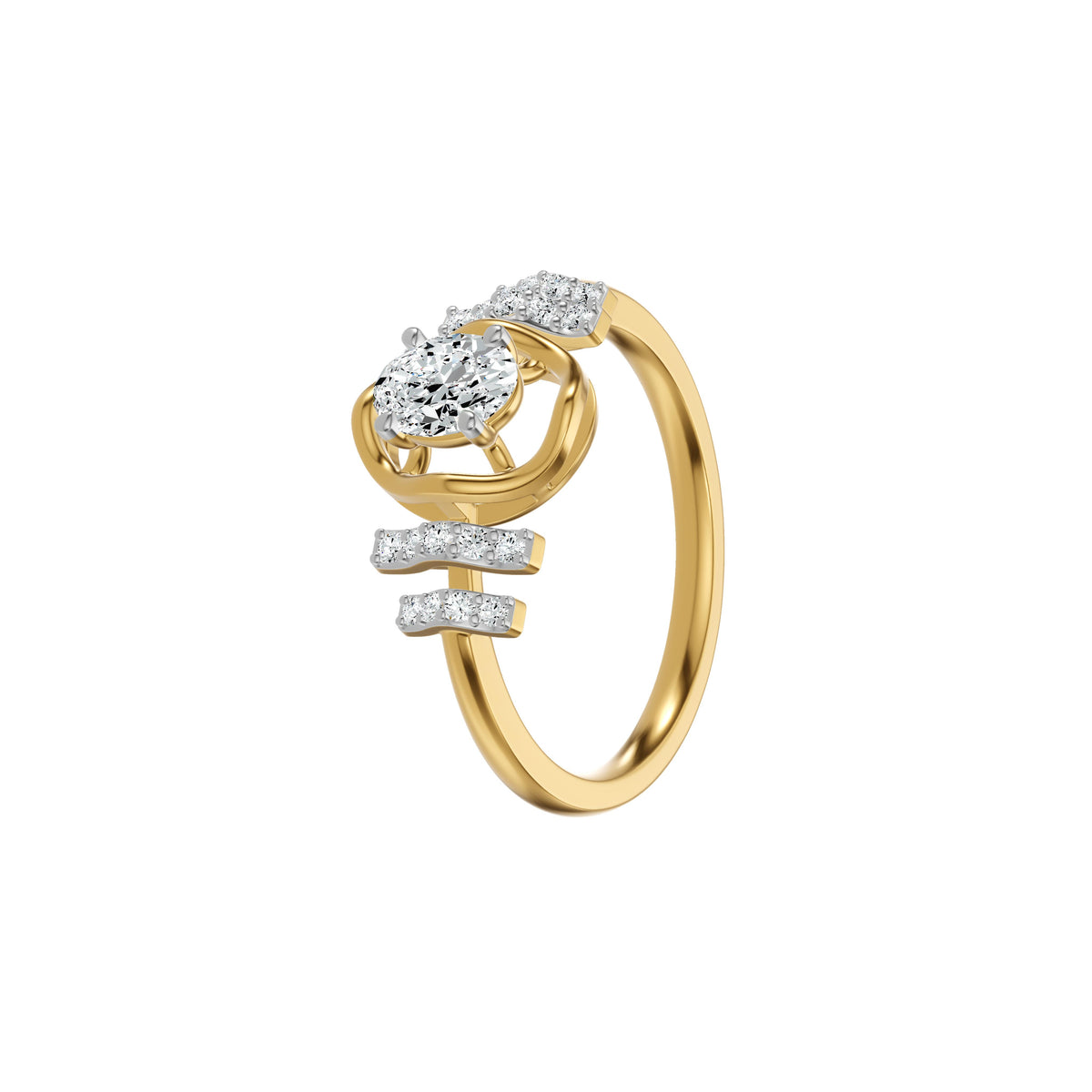 DLR002623 18 KT / Yellow Gold / 18