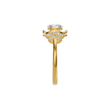 DLR002623 18 KT / Yellow Gold / 18