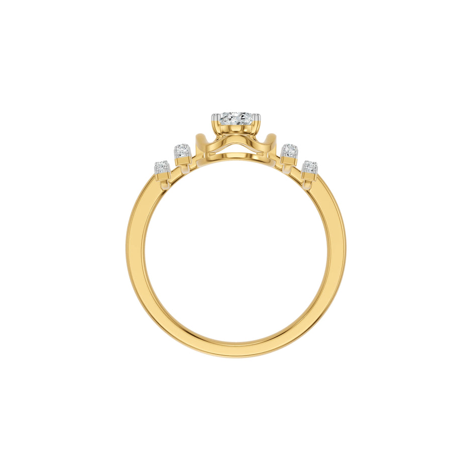 DLR002623 18 KT / Yellow Gold / 18