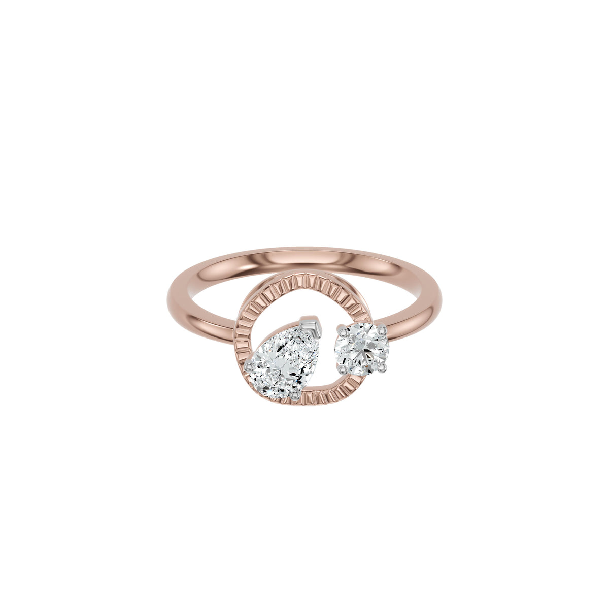 DLR002625 18 KT / Rose Gold / 18