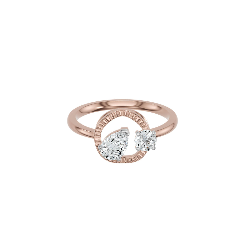 DLR002625 18 KT / Rose Gold / 18