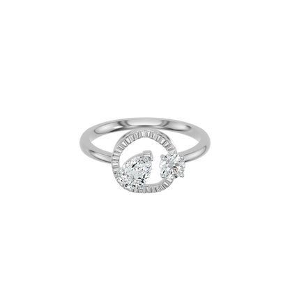 DLR002625 18 KT / White Gold / 18