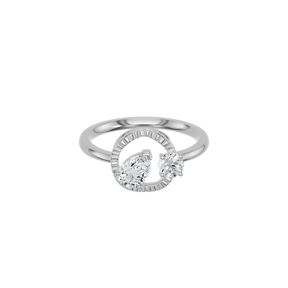 DLR002625 18 KT / White Gold / 18