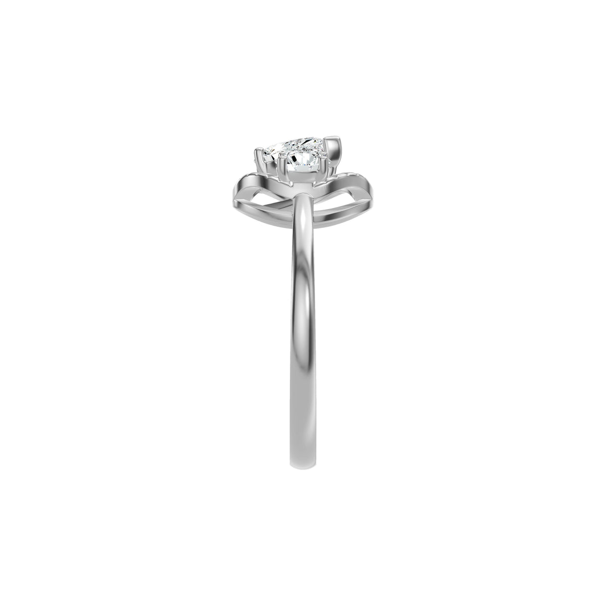 DLR002625 18 KT / White Gold / 18