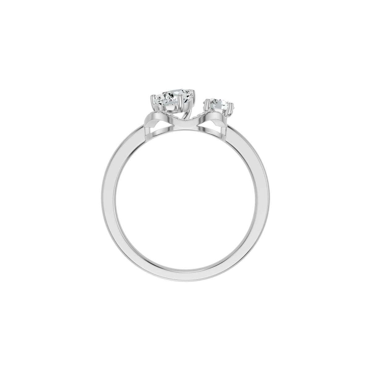 DLR002625 18 KT / White Gold / 18