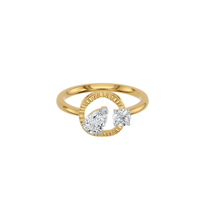 DLR002625 18 KT / Yellow Gold / 18