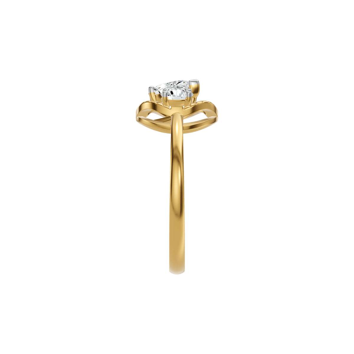 DLR002625 18 KT / Yellow Gold / 18