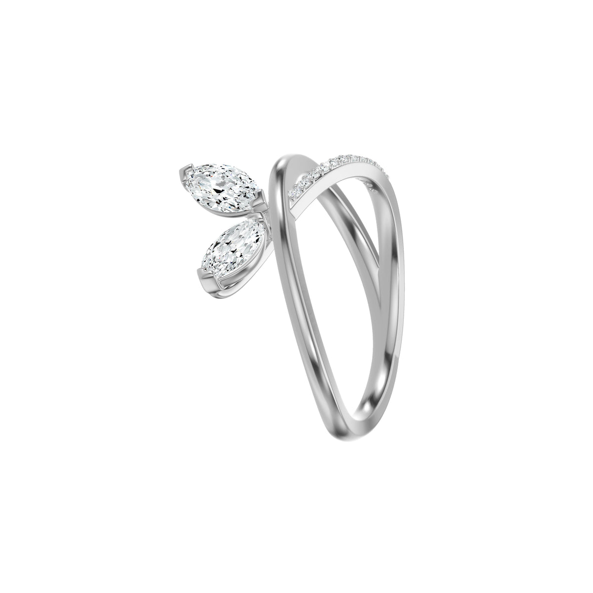 DLR002626 18 KT / White Gold / 18