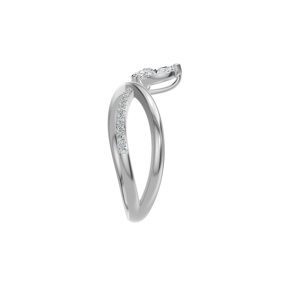 DLR002626 18 KT / White Gold / 18