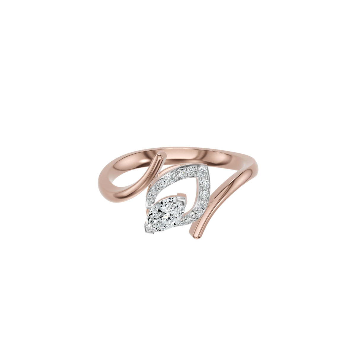 DLR002628 18 KT / Rose Gold / 18
