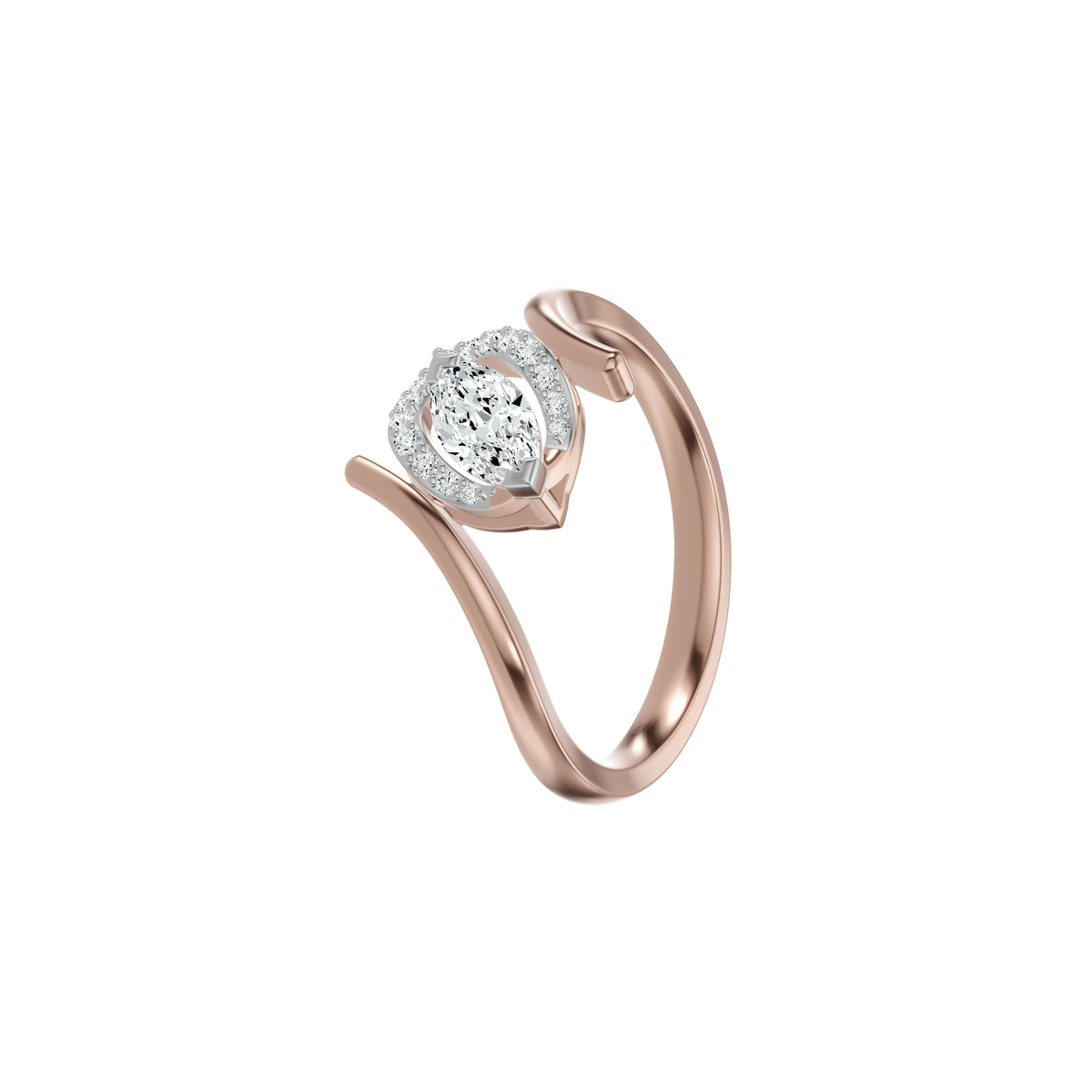 DLR002628 18 KT / Rose Gold / 18