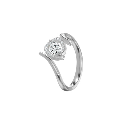 DLR002628 18 KT / White Gold / 18