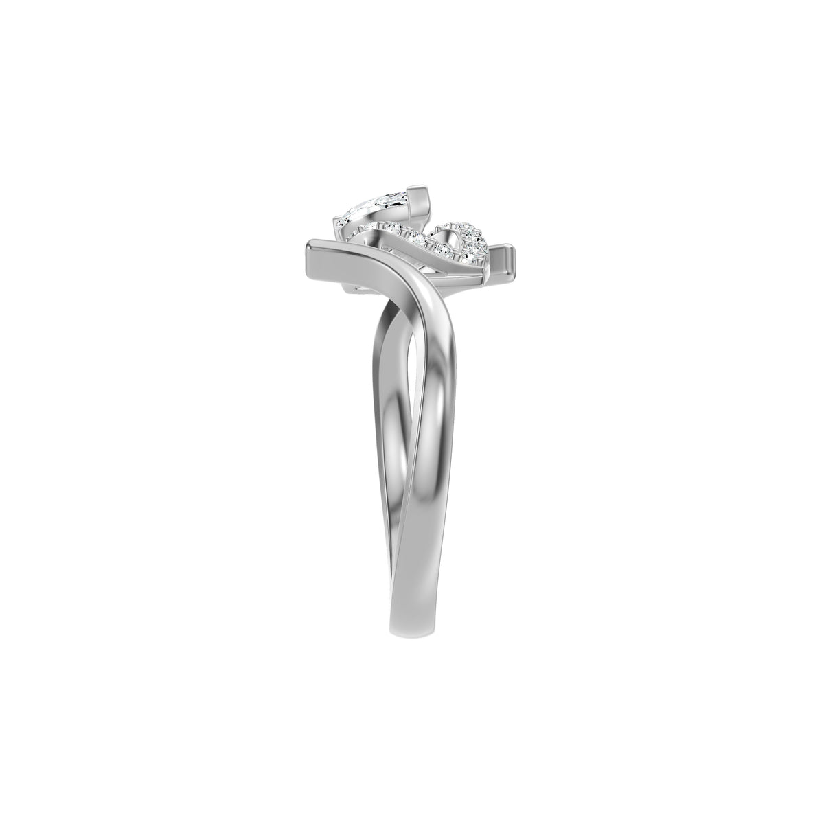 DLR002628 18 KT / White Gold / 18