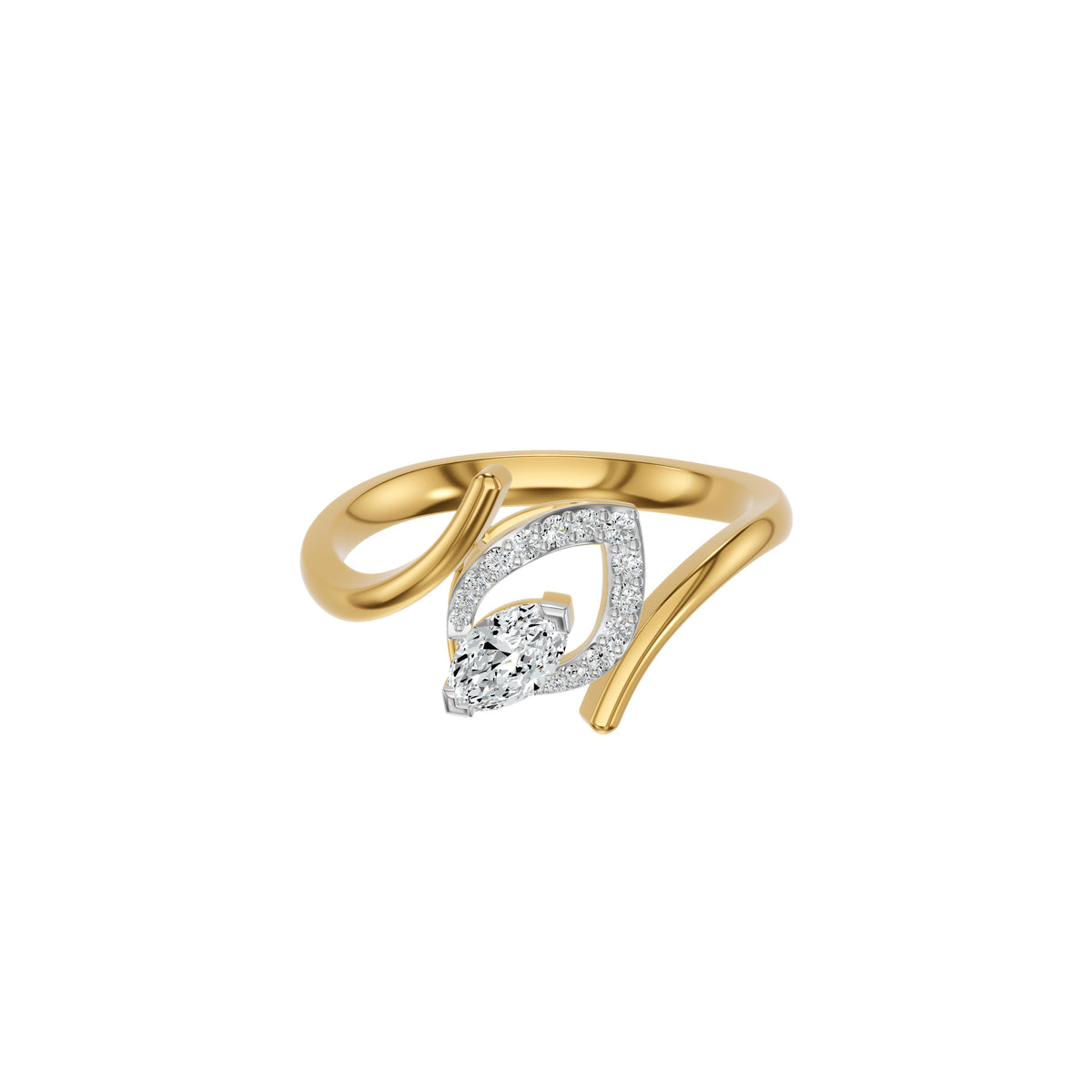DLR002628 18 KT / Yellow Gold / 18