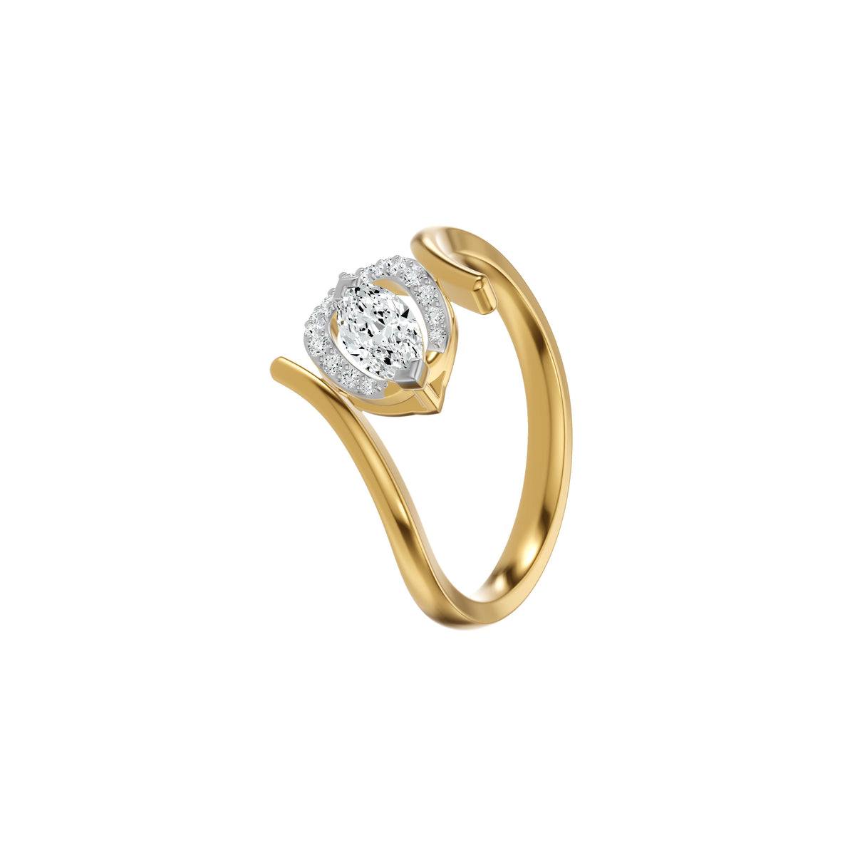 DLR002628 18 KT / Yellow Gold / 18
