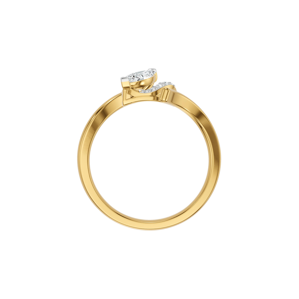 DLR002628 18 KT / Yellow Gold / 18