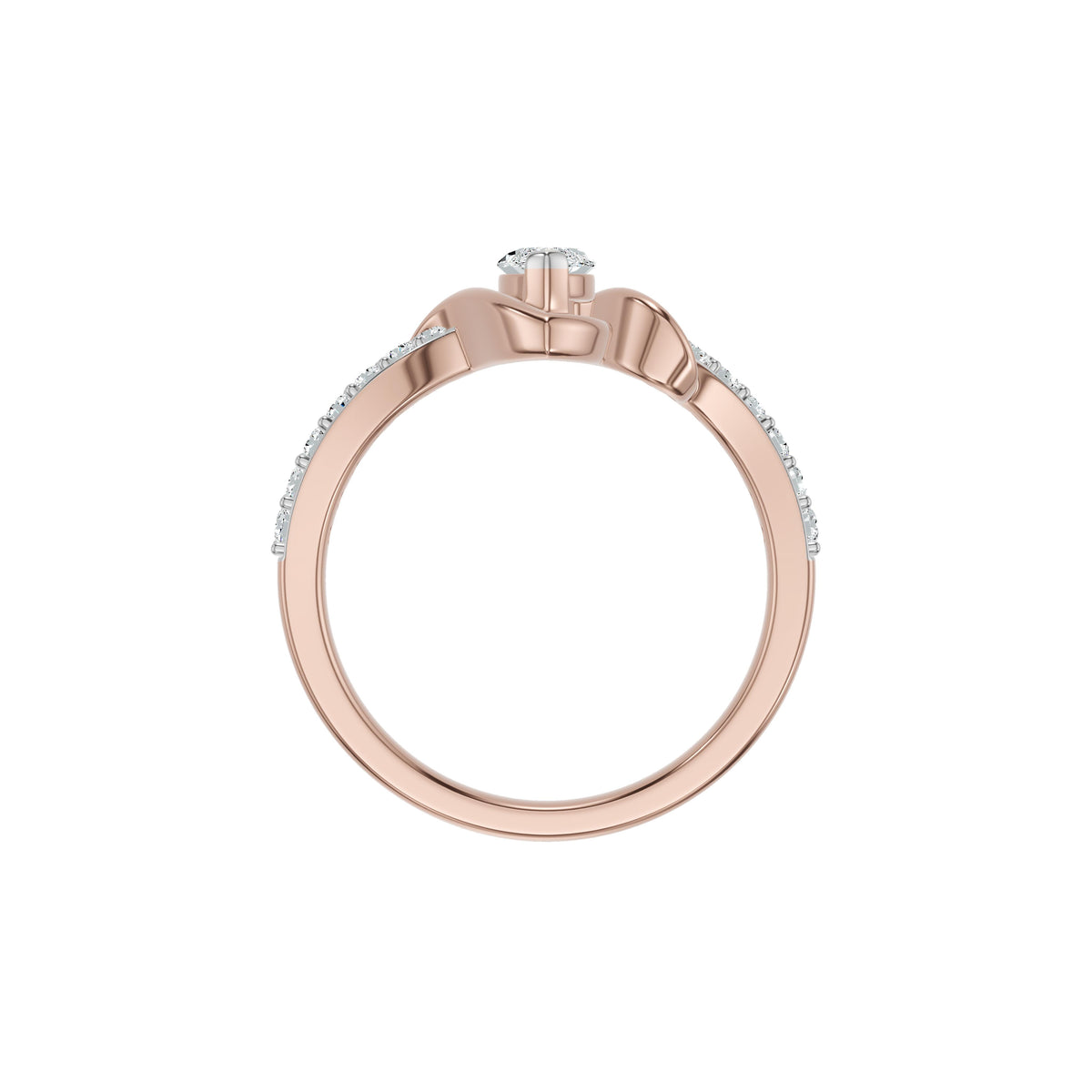 DLR002631 18 KT / Rose Gold / 18