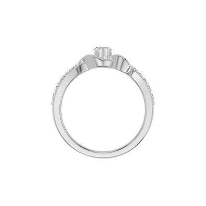 DLR002631 18 KT / White Gold / 18