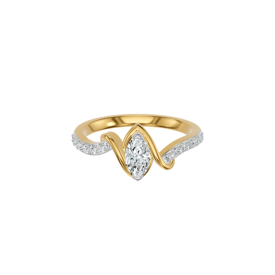 DLR002631 18 KT / Yellow Gold / 18