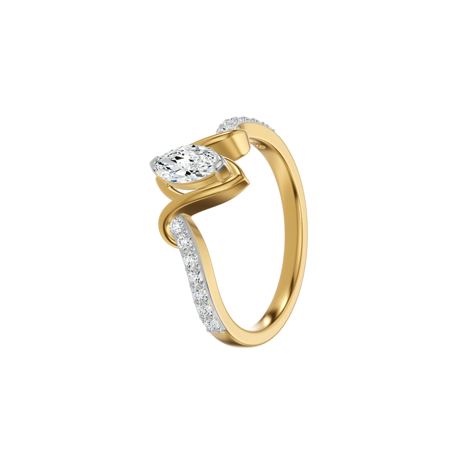 DLR002631 18 KT / Yellow Gold / 18
