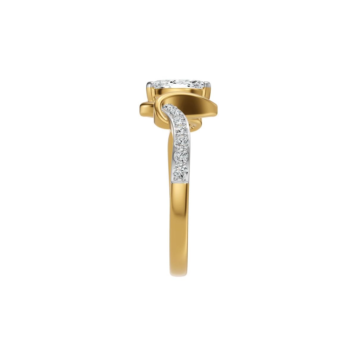 DLR002631 18 KT / Yellow Gold / 18