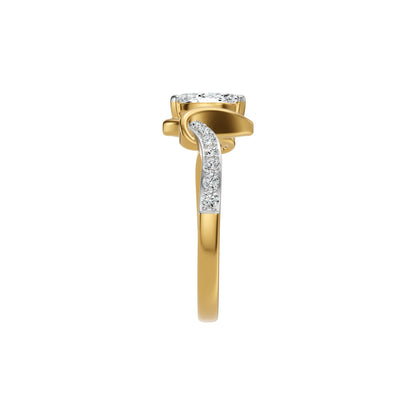DLR002631 18 KT / Yellow Gold / 18
