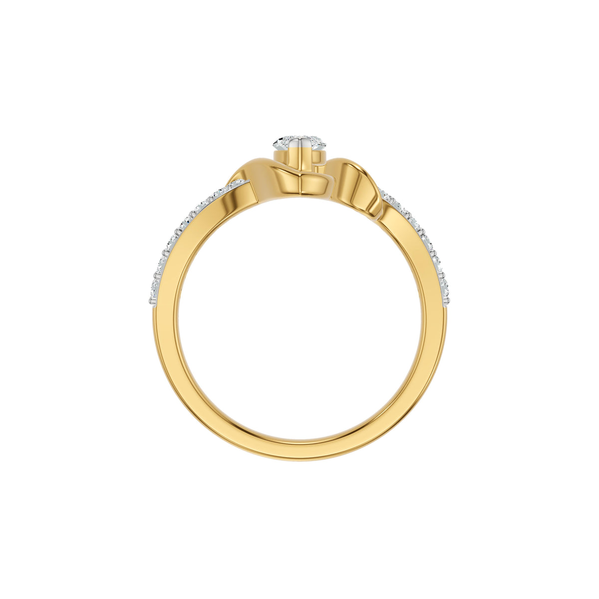DLR002631 18 KT / Yellow Gold / 18