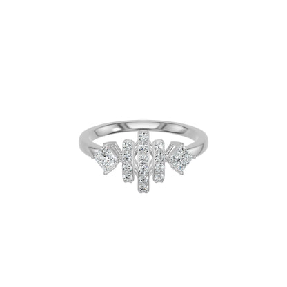 DLR002634 18 KT / White Gold / 18