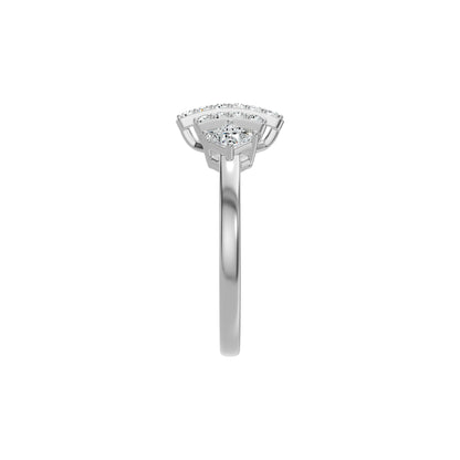 DLR002634 18 KT / White Gold / 18