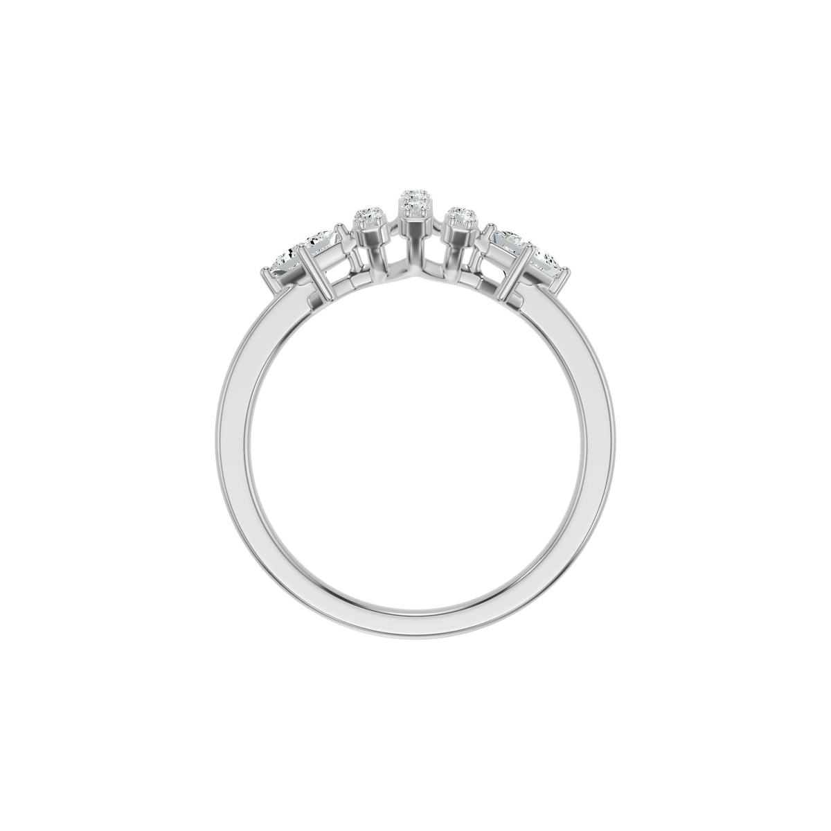 DLR002634 18 KT / White Gold / 18