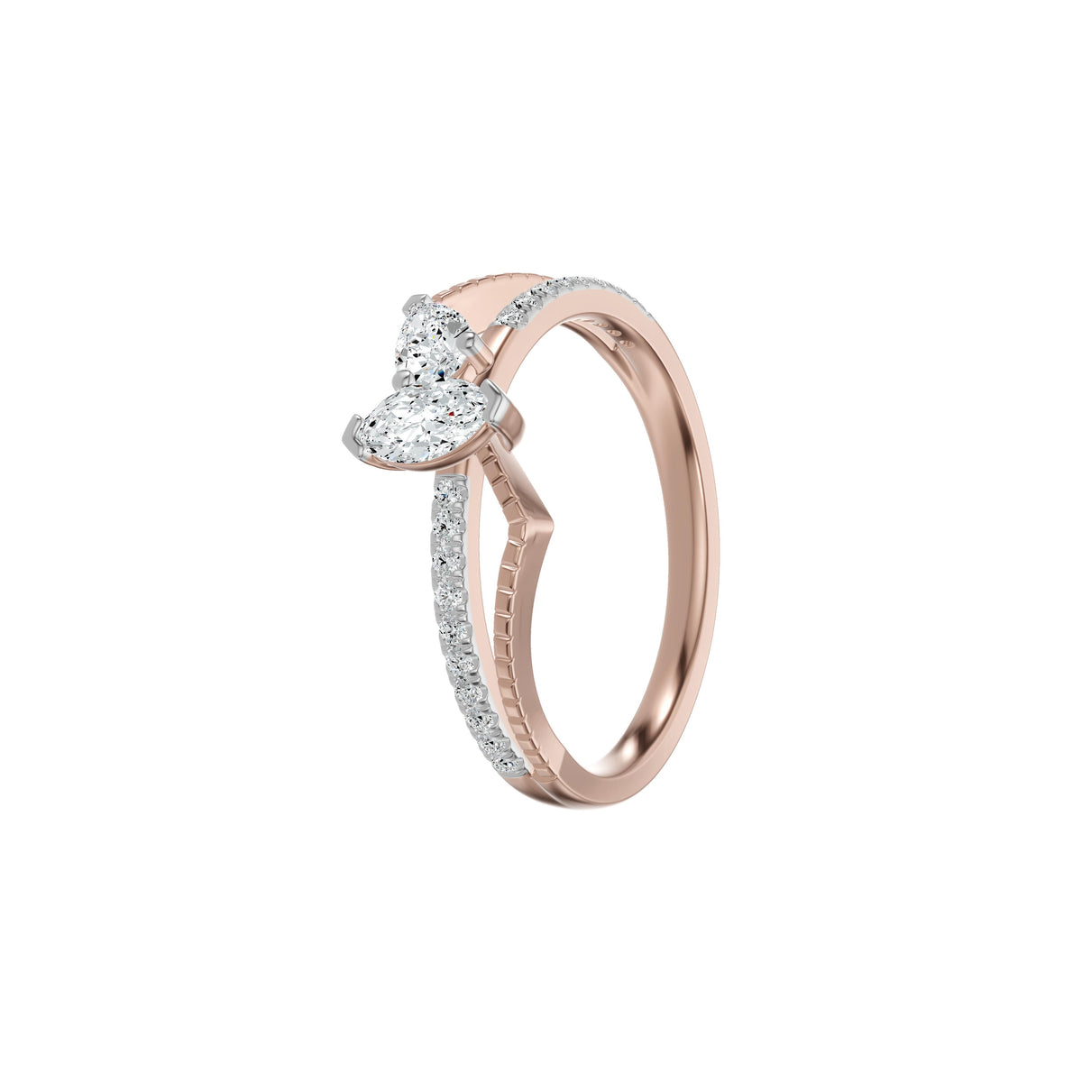DLR002637 18 KT / Rose Gold / 18