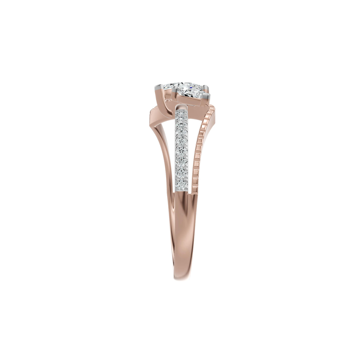 DLR002637 18 KT / Rose Gold / 18