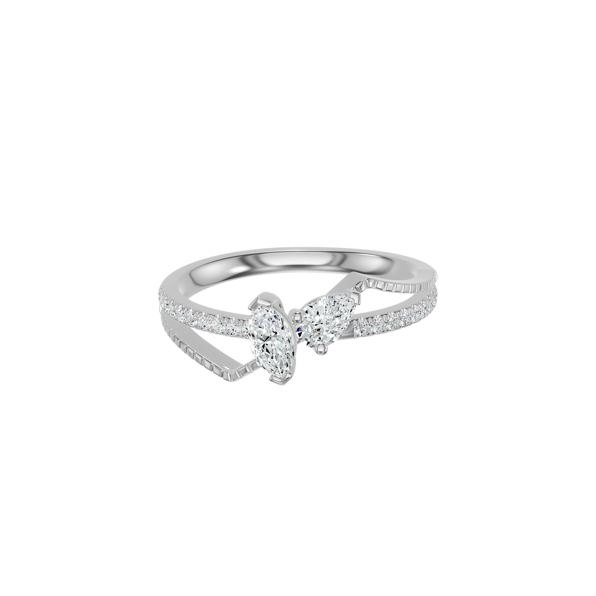 DLR002637 18 KT / White Gold / 18