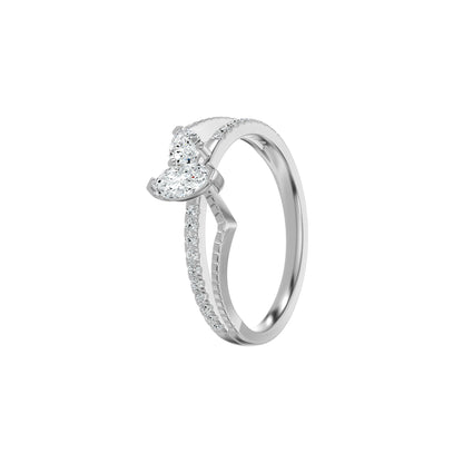 DLR002637 18 KT / White Gold / 18