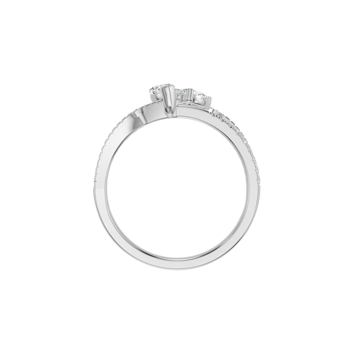 DLR002637 18 KT / White Gold / 18