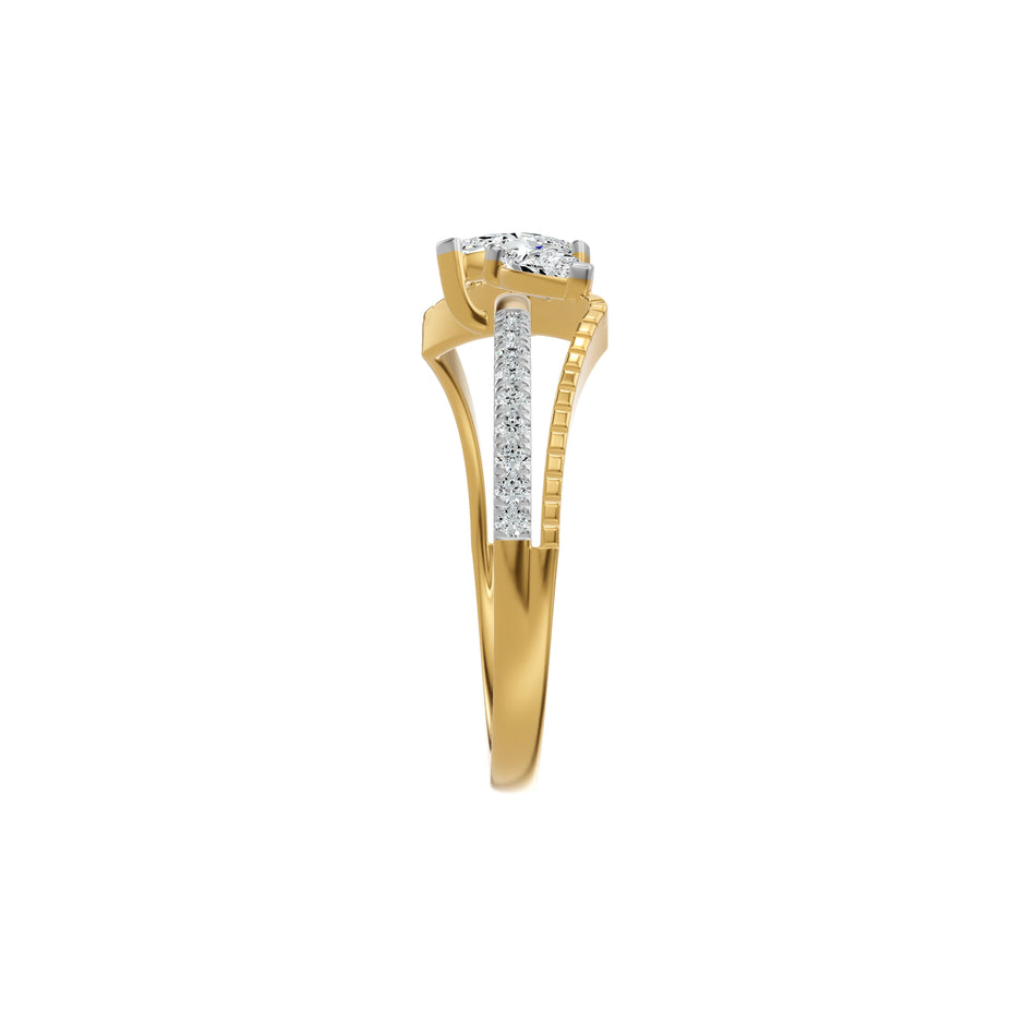DLR002637 18 KT / Yellow Gold / 18