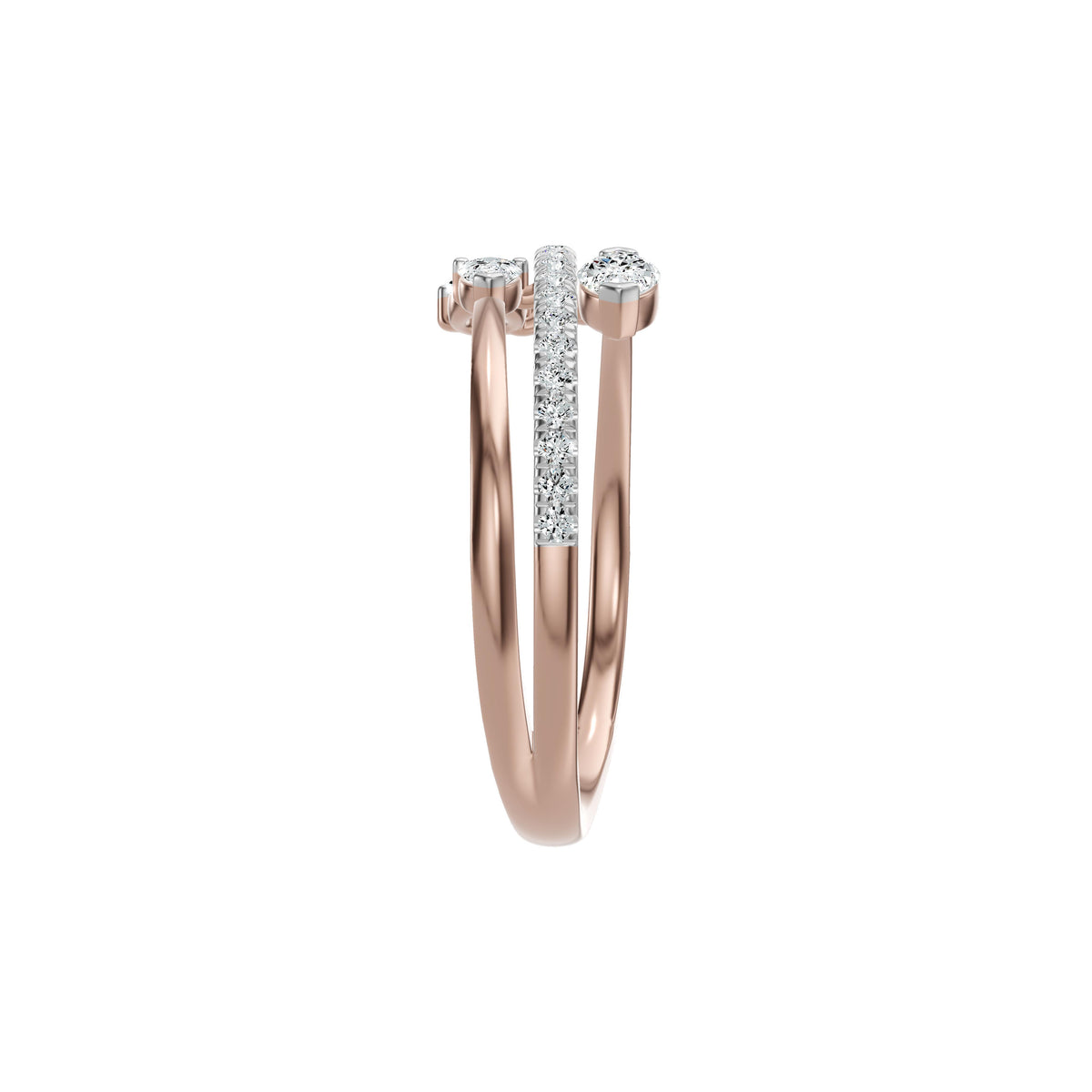 DLR002638 18 KT / Rose Gold / 18