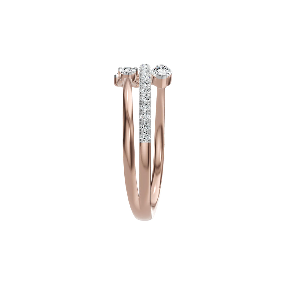 DLR002638 18 KT / Rose Gold / 18