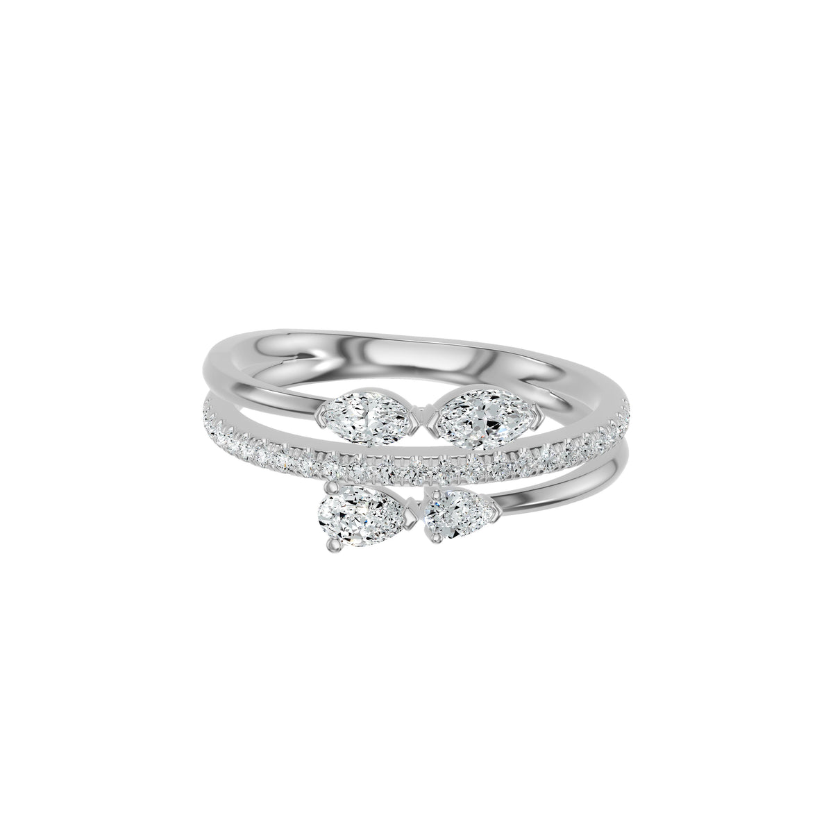 DLR002638 18 KT / White Gold / 18