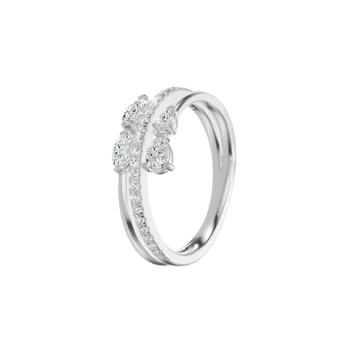 DLR002638 18 KT / White Gold / 18