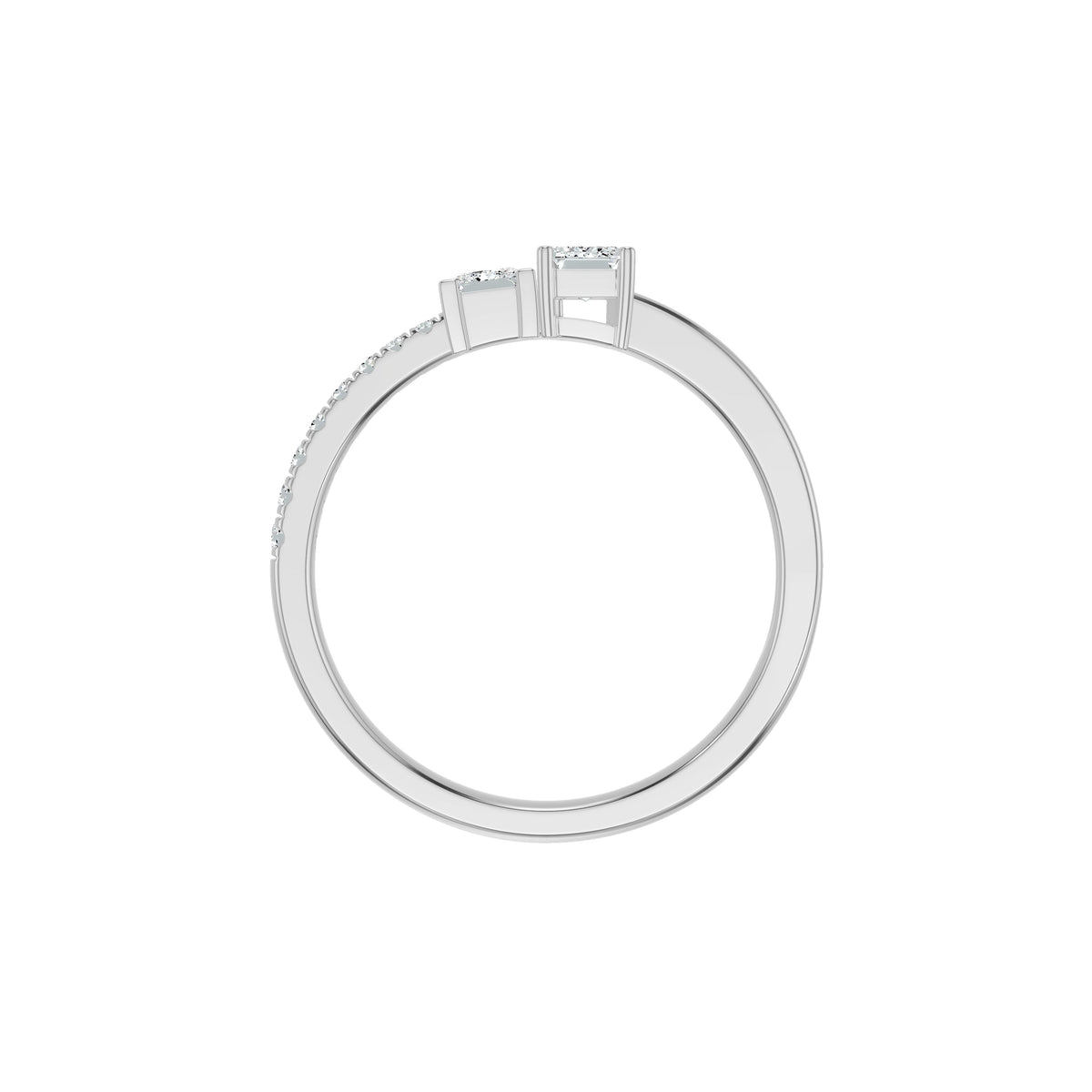 DLR002639 18 KT / White Gold / 18